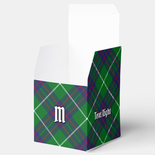 Caja Para Regalos Clan MacIntyre Hunting Tartan Favor Box (Abierto)