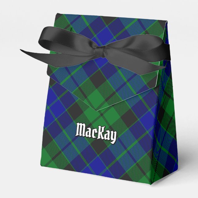 Caja Para Regalos Clan MacKay Tartan (Front Side)