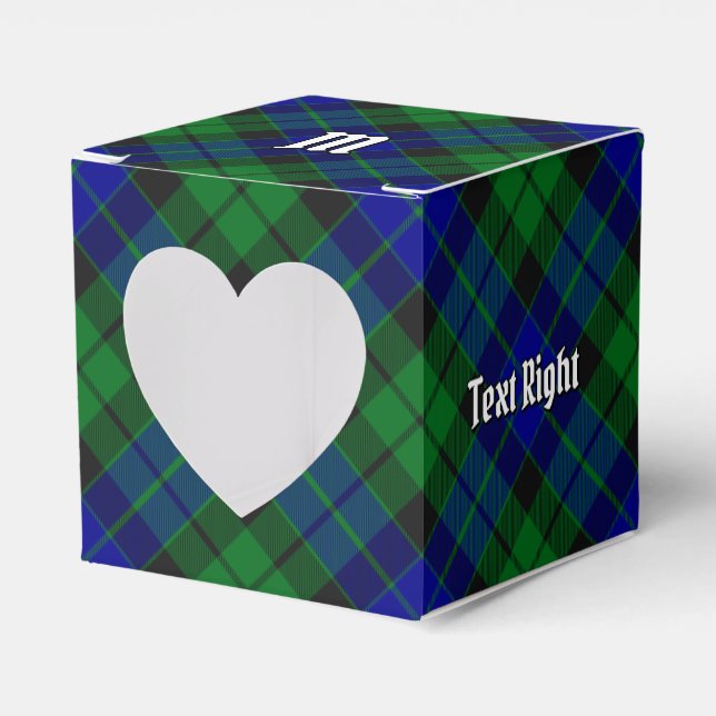 Caja Para Regalos Clan MacKay Tartan (Anverso)