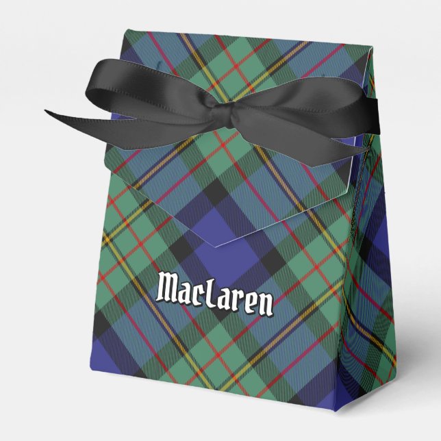 Caja Para Regalos Clan MacLaren Tartan (Front Side)
