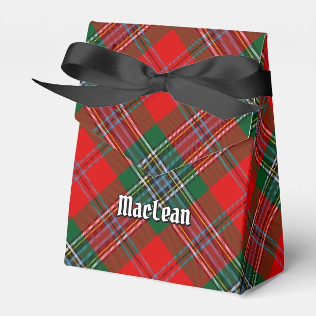 Caja Para Regalos Clan MacLean Tartan (Front Side)