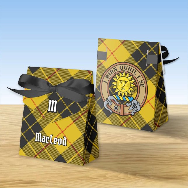 Caja Para Regalos Clan MacLeod de Lewis Escudo Favor Box (Subido por el creador)