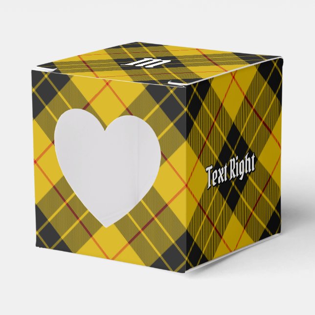 Caja Para Regalos Clan Macleod de Lewis Tartán (Anverso)