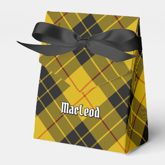 Caja Para Regalos Clan Macleod de Lewis Tartán (Front Side)