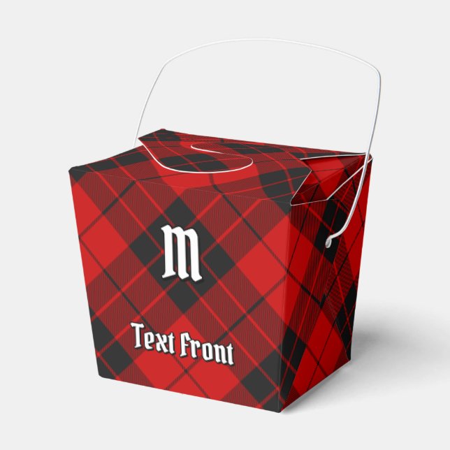 Caja Para Regalos Clan Macleod de Raasay Tartán (Front Side)
