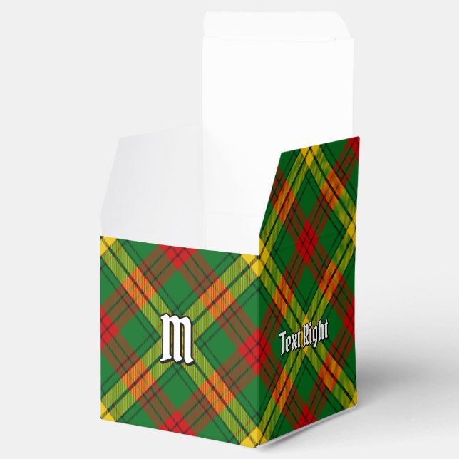 Caja Para Regalos Clan MacMillan Tartan (Abierto)