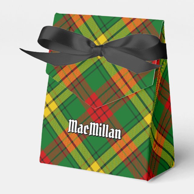 Caja Para Regalos Clan MacMillan Tartan (Front Side)