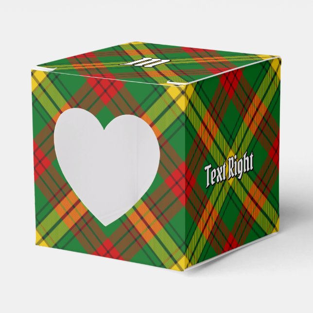 Caja Para Regalos Clan MacMillan Tartan (Anverso)
