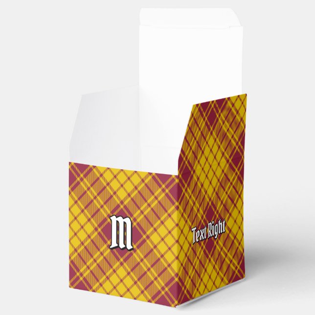 Caja Para Regalos Clan MacMillan Vestido Tartán (Abierto)