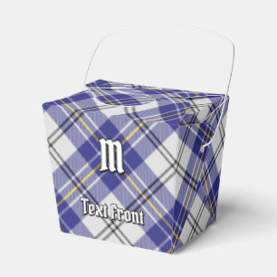 Caja Para Regalos Clan MacPherson Blue Dress Tartan Favor Box