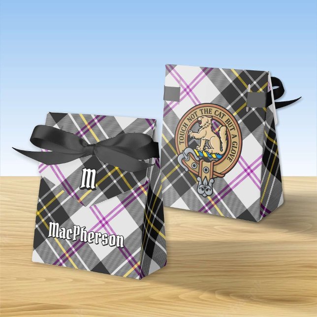Caja Para Regalos Clan MacPherson Escudo por Vestir Tartán (Subido por el creador)