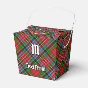 Caja Para Regalos Clan MacPherson Tartan Favor Box