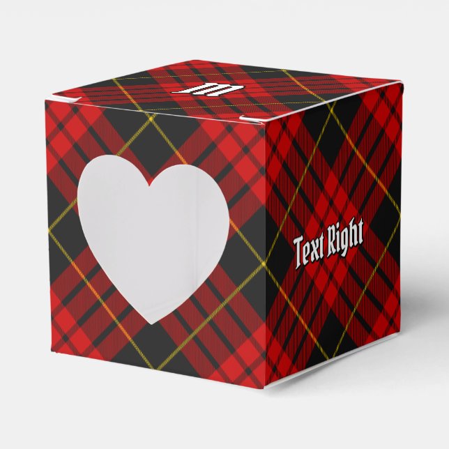 Caja Para Regalos Clan MacQueen Tartan (Anverso)