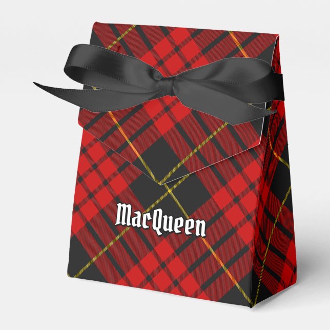 Caja Para Regalos Clan MacQueen Tartan (Front Side)