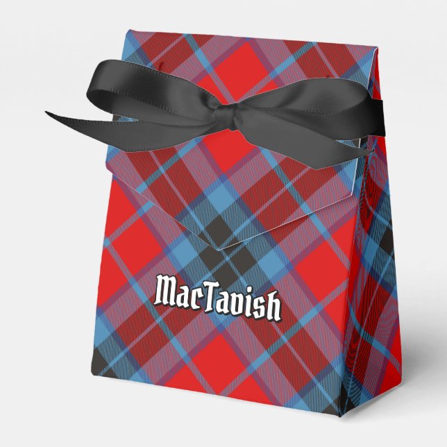 Caja Para Regalos Clan MacTavish Tartan (Front Side)