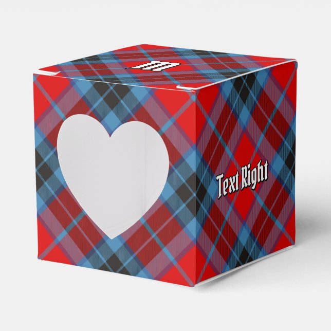 Caja Para Regalos Clan MacTavish Tartan (Anverso)