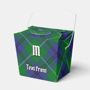 Caja Para Regalos Clan Oliphant Tartan Favor Box
