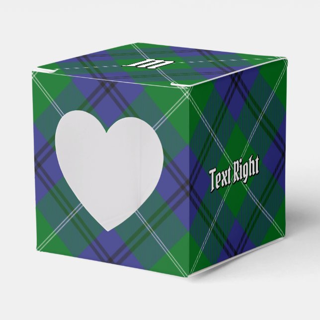 Caja Para Regalos Clan Oliphant Tartan Favor Box (Anverso)