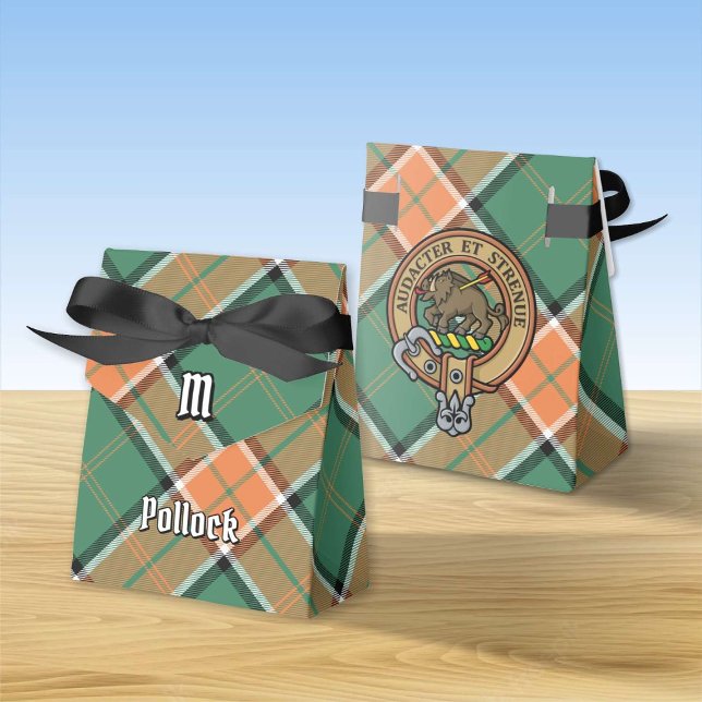 Caja Para Regalos Clan Pollock Escudo Favor Box (Subido por el creador)