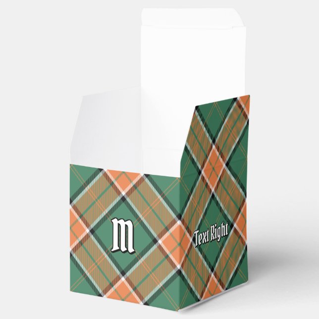Caja Para Regalos Clan Pollock Tartan Favor Box (Abierto)