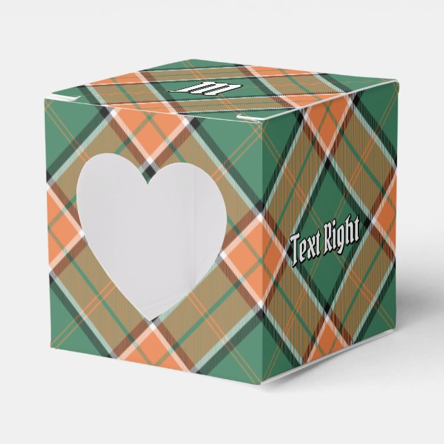 Caja Para Regalos Clan Pollock Tartan Favor Box (Anverso)