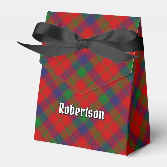 Caja Para Regalos Clan Robertson Tartan (Front Side)