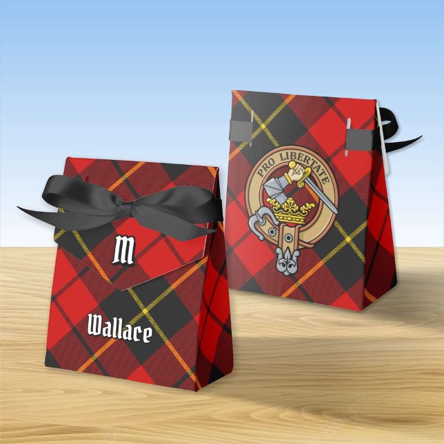Caja Para Regalos Clan Wallace Crest Favor Box (Subido por el creador)