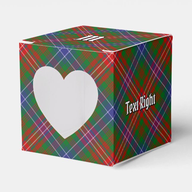 Caja Para Regalos Clan Wilson Modern Tartán (Anverso)