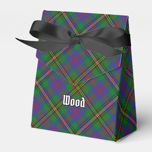 Caja Para Regalos Clan Wood Tartan (Front Side)