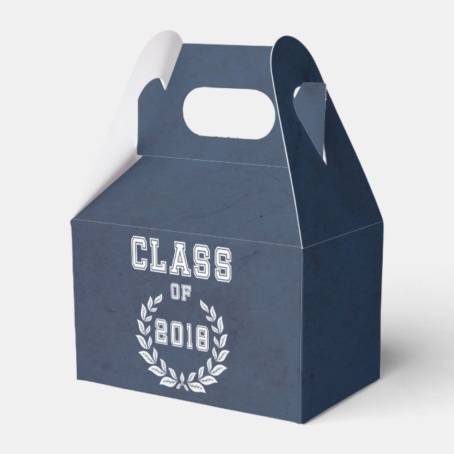Caja Para Regalos Clase de 2018 (Reverso)