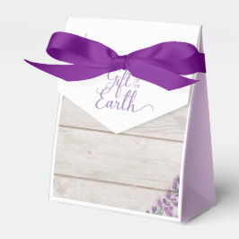 Caja Para Regalos Clase de aceites esenciales de lavanda y madera de