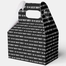 Caja Para Regalos Clase Moderna de Tipografía Twenty Twenty‑Six