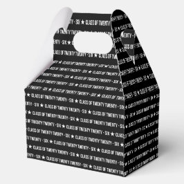 Caja Para Regalos Clase Moderna de Tipografía Twenty Twenty‑Six