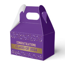Clase personalizada Gold Purple Graduate de 2024