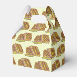 Caja Para Regalos Clásico Miami Sandwich Cubano Ham Cerdo Queso Suiz