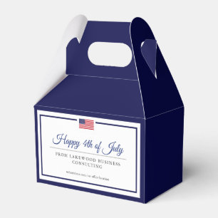 Caja Para Regalos Clásico Naval Patriótico Tema Favor Box