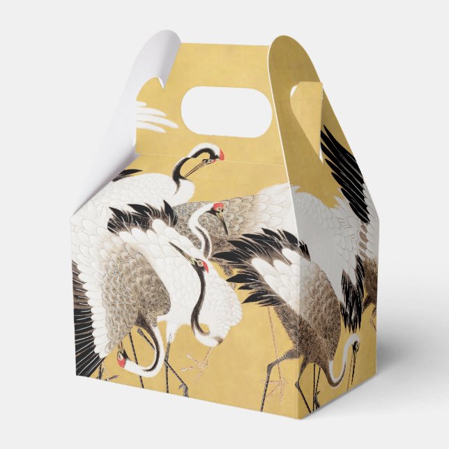 Caja Para Regalos Clásico rico en aves de rebaño japonés (Front Side)