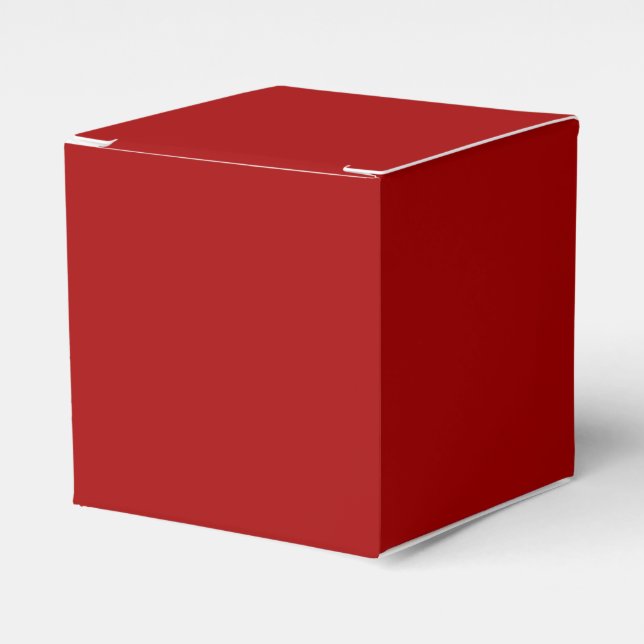 Caja Para Regalos Clásico rojo de Apple Candy oscuro (Costado Anverso)