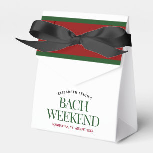 Caja Para Regalos Classy Cocktails Green & Red Bach Weekend