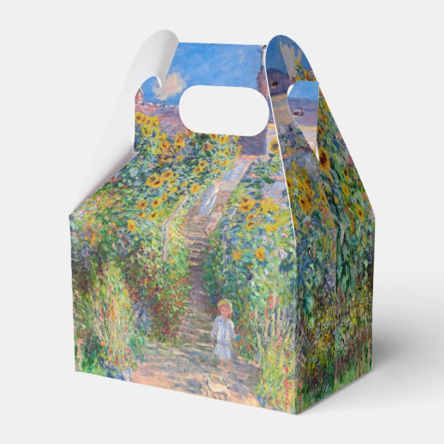 Caja Para Regalos Claude Monet - El jardín del artista en Vetheuil (Reverso)
