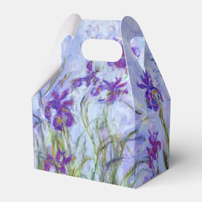 Caja Para Regalos Claude Monet - Lilac Irises / Iris Mauves (Front Side)