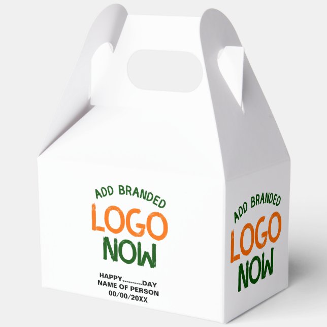 CAJA PARA REGALOS CLIENTE SENCILLO Y LIMPIO DE MODA BLANCO (Anverso)