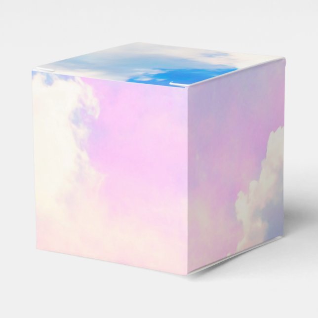 Caja Para Regalos Cloudy Pastel Sky 1 (Costado Anverso)