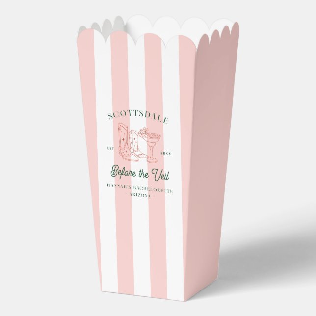 Caja Para Regalos Club Campestre Desert Cowgirl | Bachelorette (Anverso)