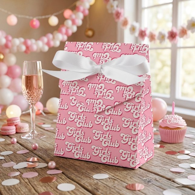 Caja Para Regalos Club de Chicas (Subido por el creador)