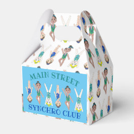 Caja Para Regalos Club De Entrenadores Del Equipo De Natación Sincro