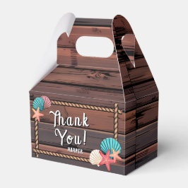 Caja Para Regalos Coastal Cowgirl Birthday Western Beach Party