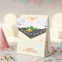 Caja Para Regalos Coches y vehículos en el cumpleaños del chico de l