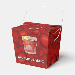 Caja Para Regalos Cóctel americano