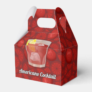 Caja Para Regalos Cóctel americano